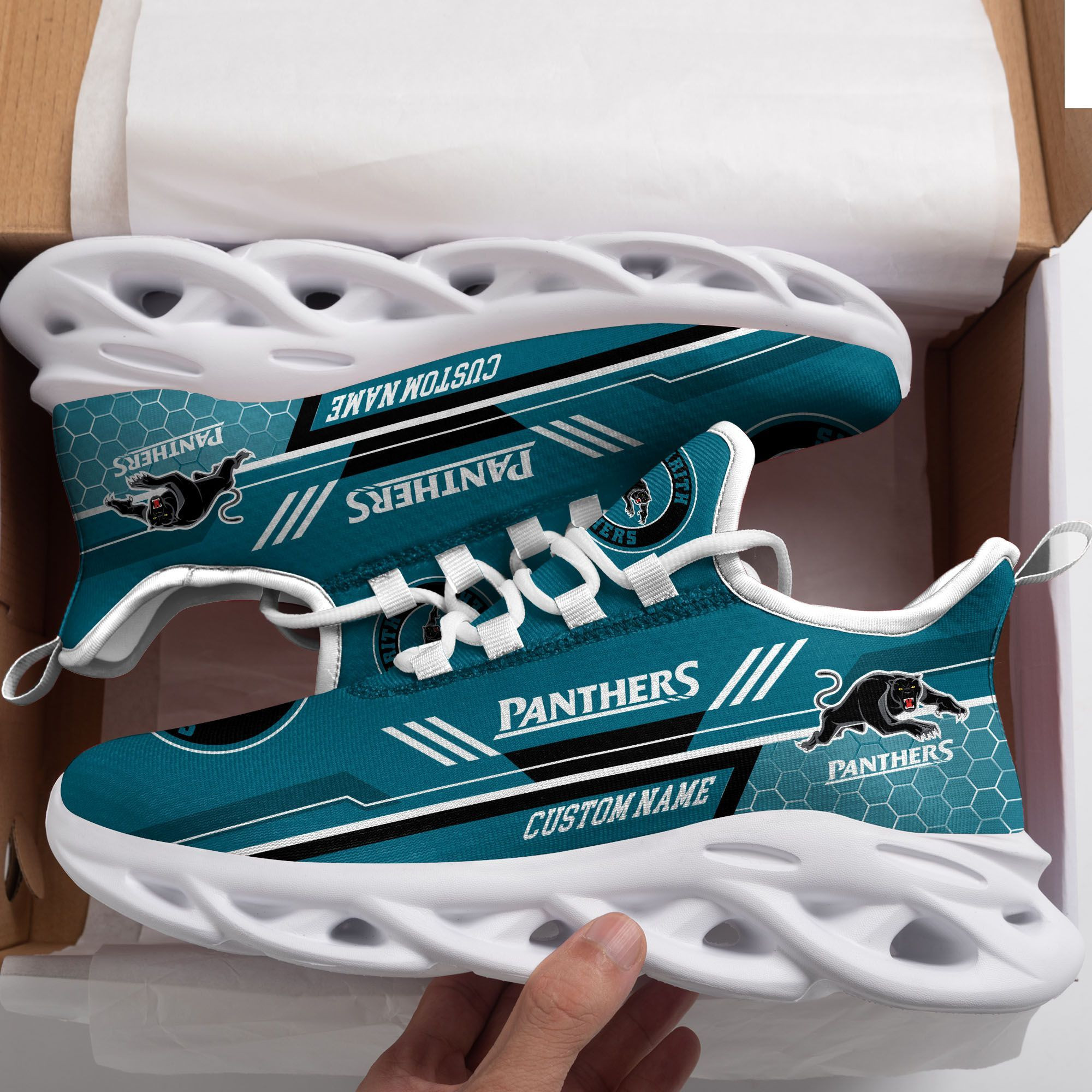 Penrith Panthers Custom Personalized Max Soul Sneakers Shoes
