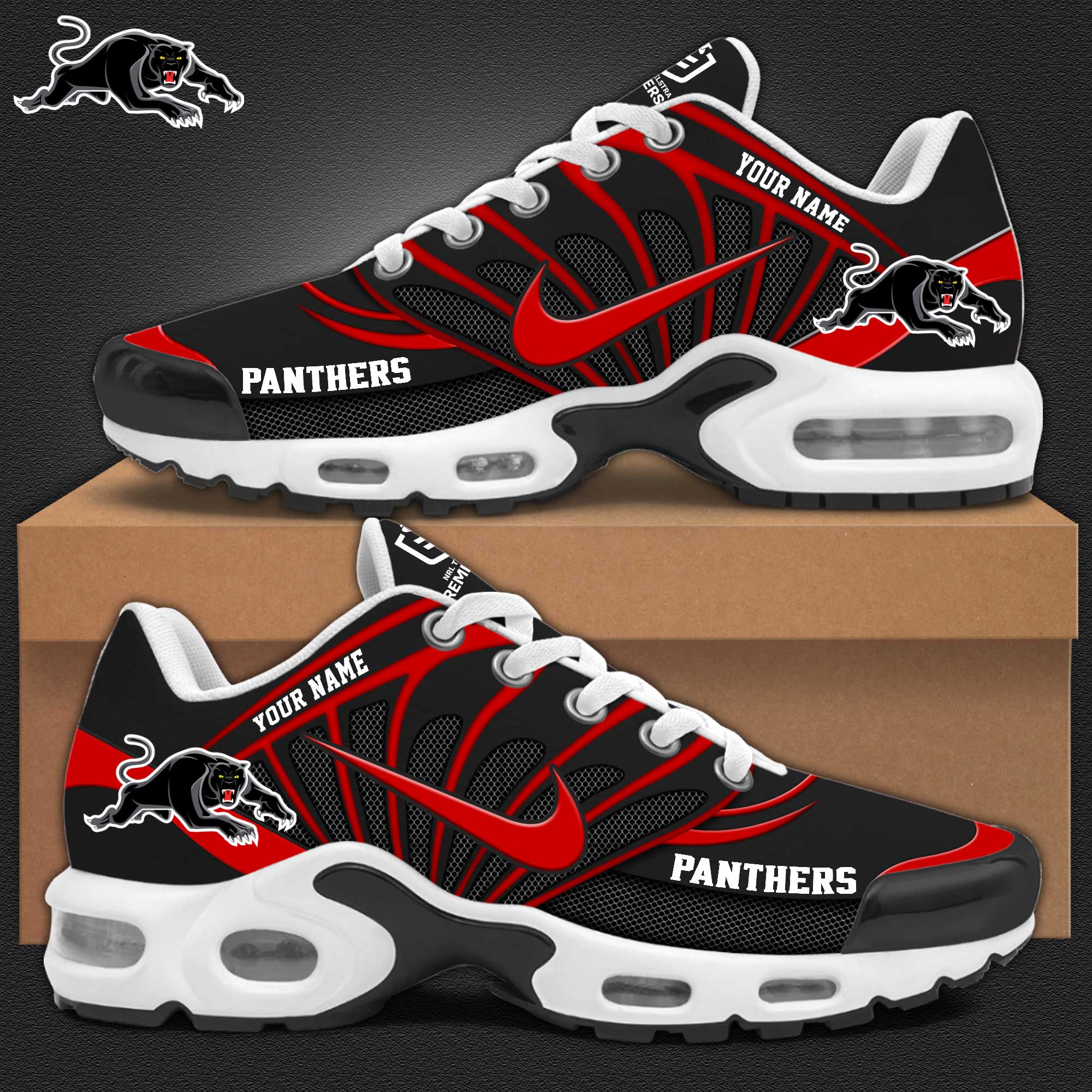 Penrith Panthers Personalized Shoes
