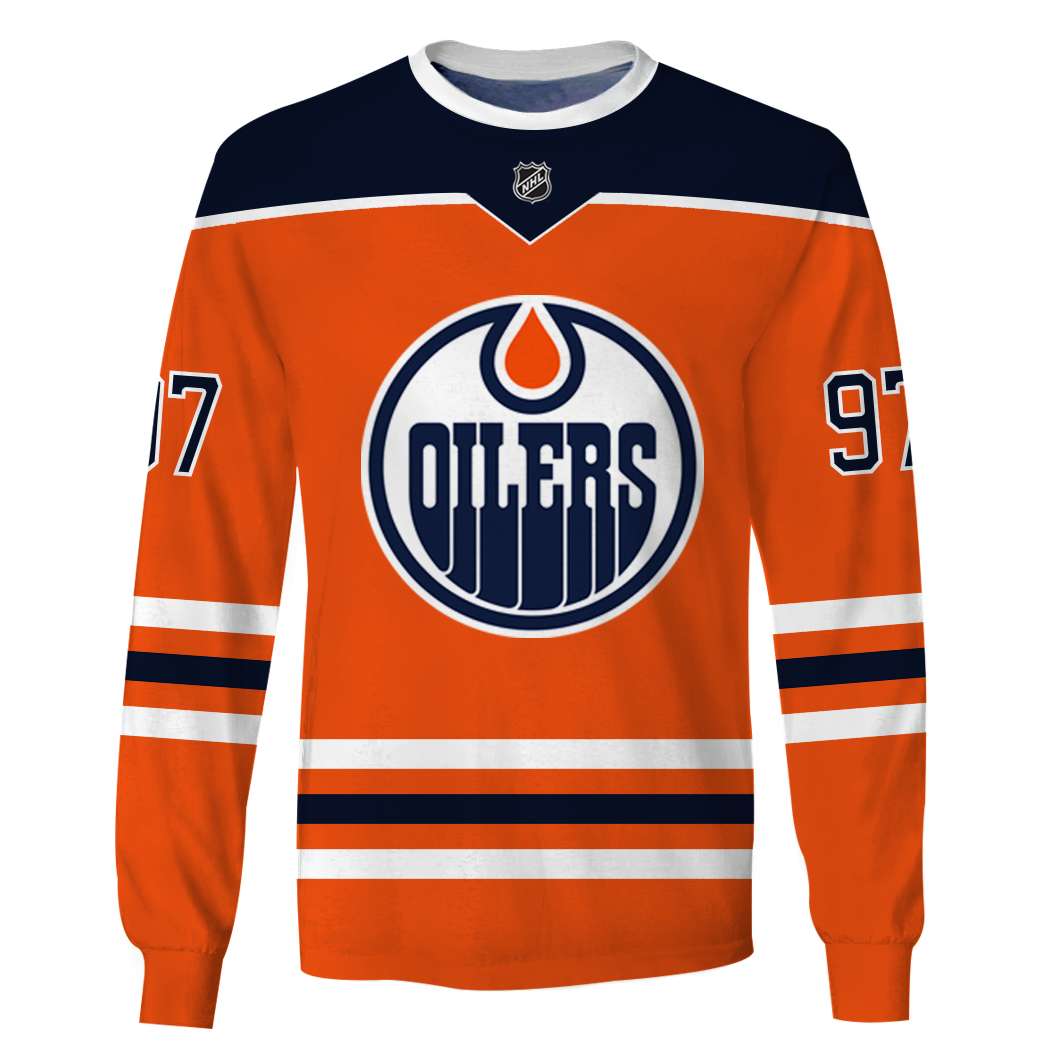 Personalized Edmonton Oilers Hoodie 3d