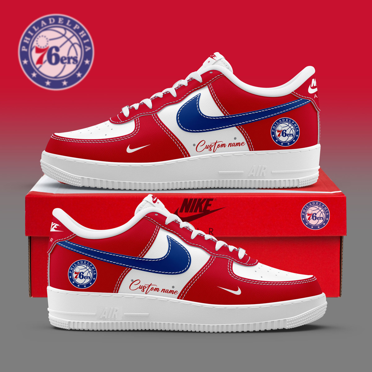 Philadelphia 76ers For Fans Shoes SP28032415ID10DS10