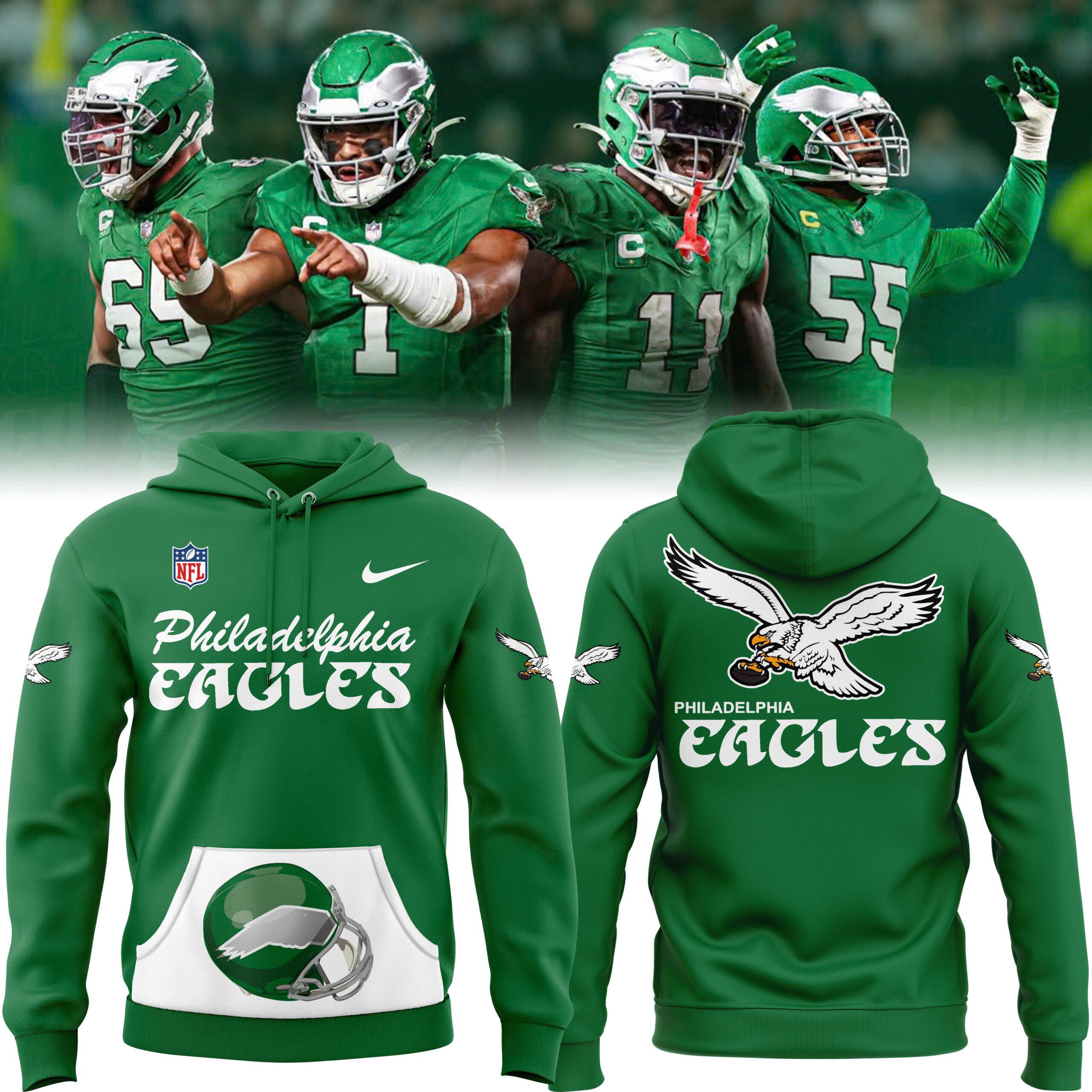 Philadelphia Eagles 2024 Hoodie
