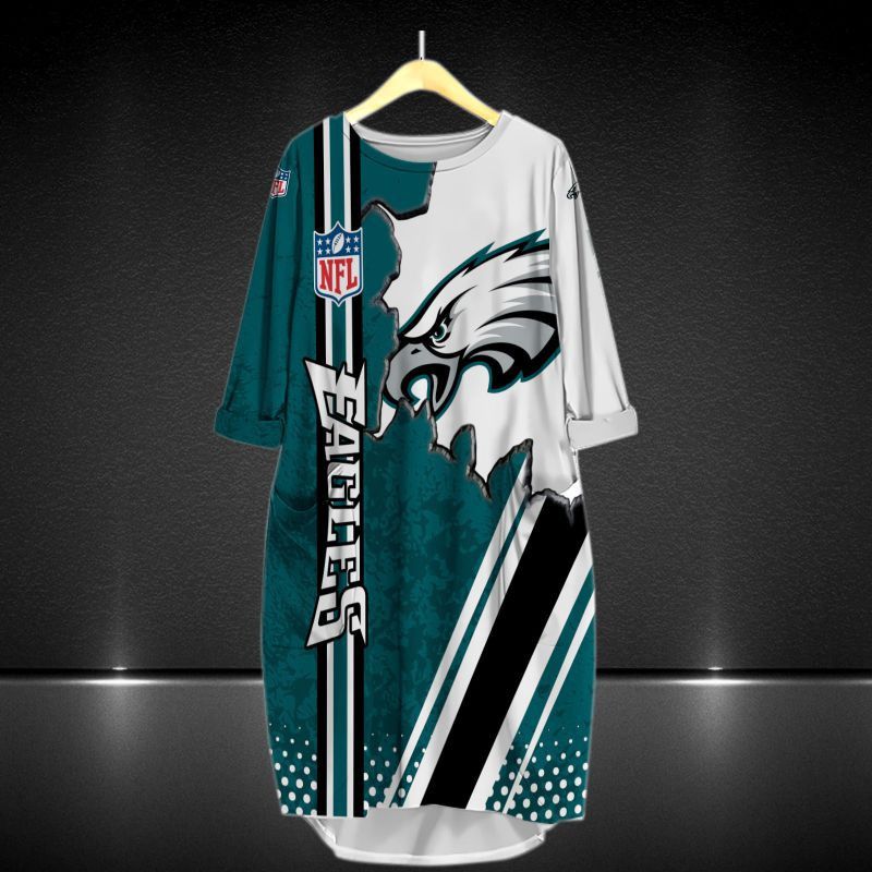 Philadelphia Eagles All Over Print Caftan3703