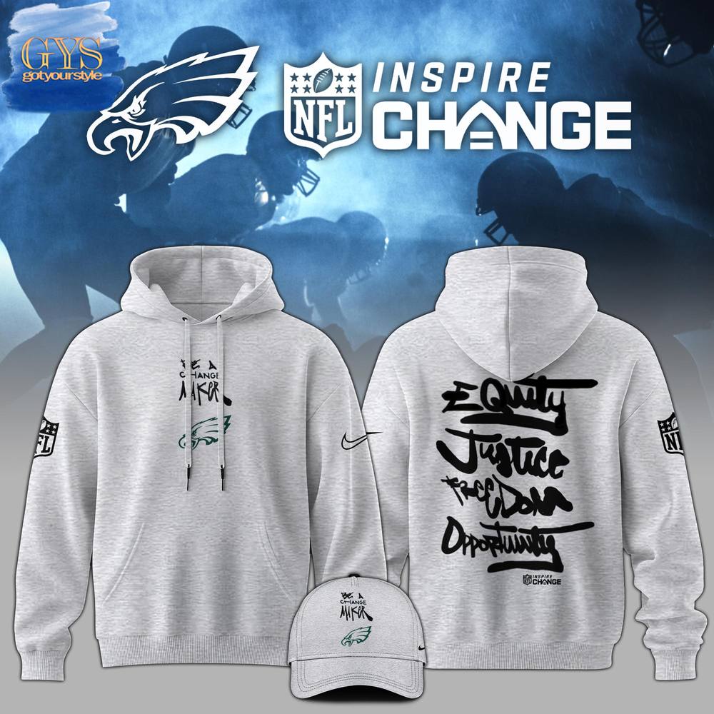 Philadelphia Eagles Be A Change Maker Hoodie