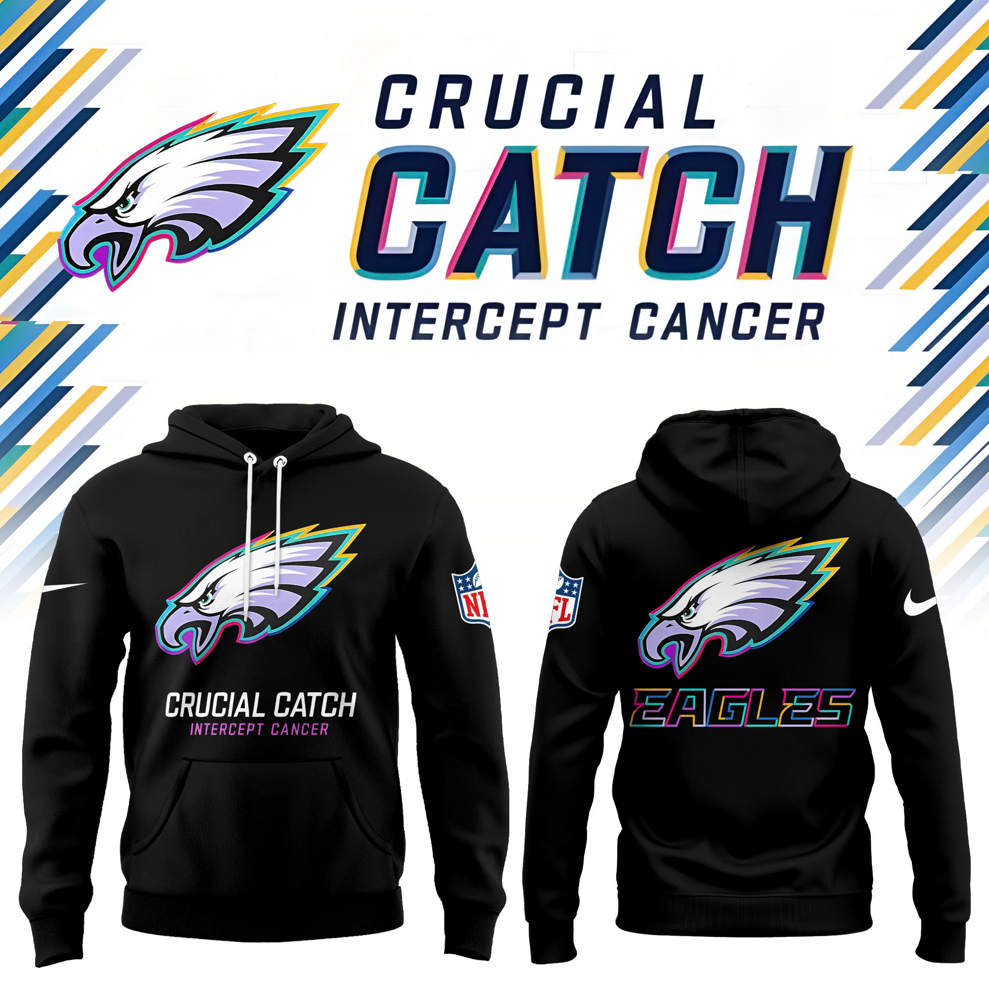 Philadelphia Eagles Crucial Catch Hoodie