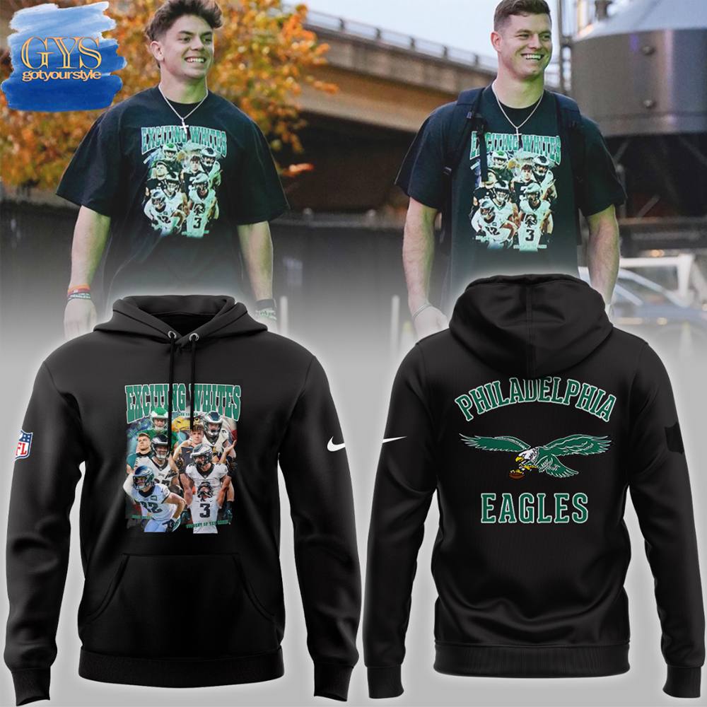 Philadelphia Eagles Exciting Whites Hoodie