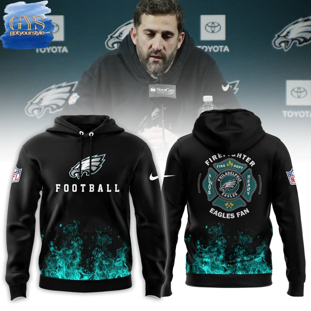 Philadelphia Eagles Fire Fighter Hoodie
