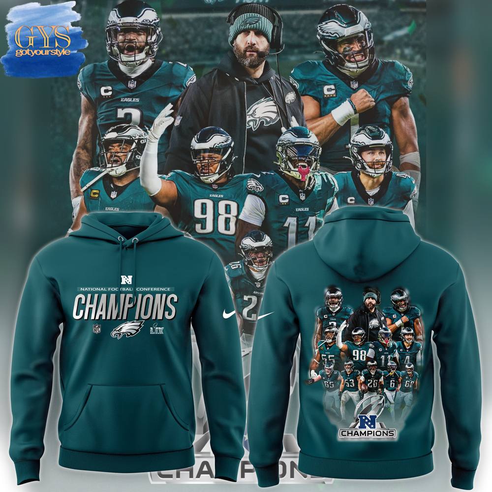 Philadelphia Eagles NFC Champions Locker Room Hoodie