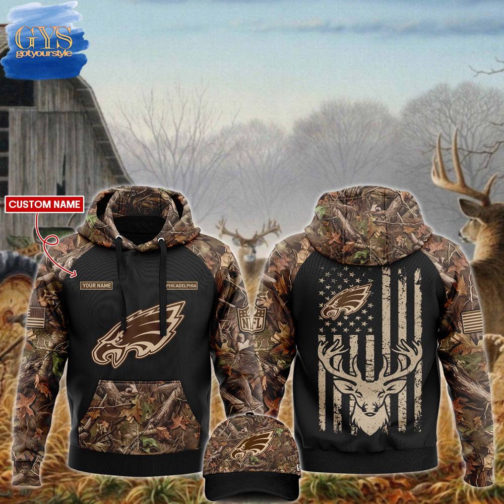 Philadelphia Eagles x Hunting Hoodie