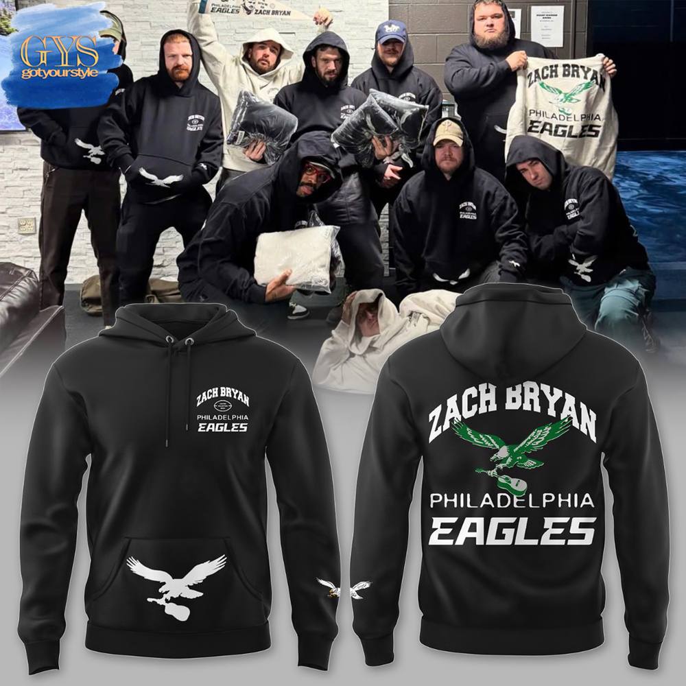 Philadelphia Eagles x Zach Bryan Hoodie