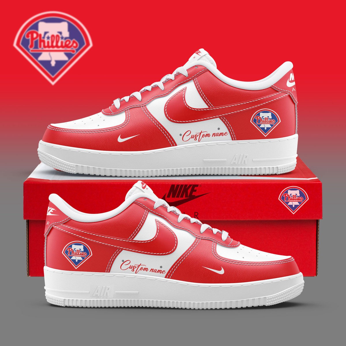 Philadelphia Phillies Sneakers For Fans Shoes SP28032405ID10DS10