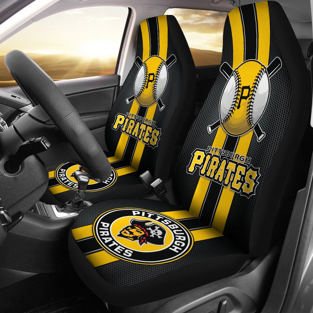 Pittsburgh Pirates Car Seat Covers MBL Baseball Ph220914-23