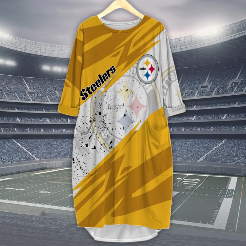 Pittsburgh Steelers All Over Print Caftan