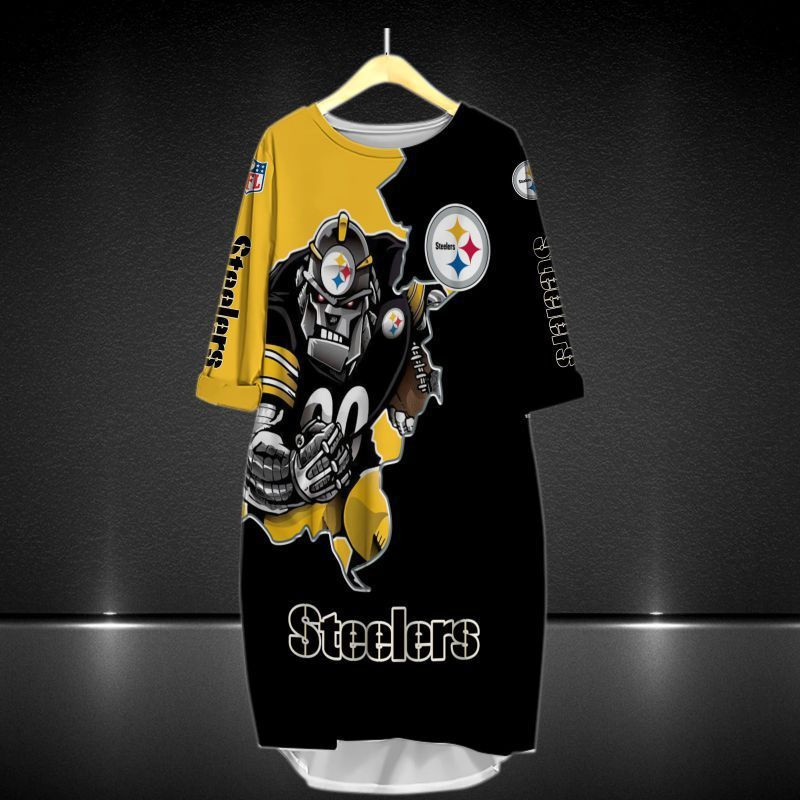 Pittsburgh Steelers All Over Print Caftan8527