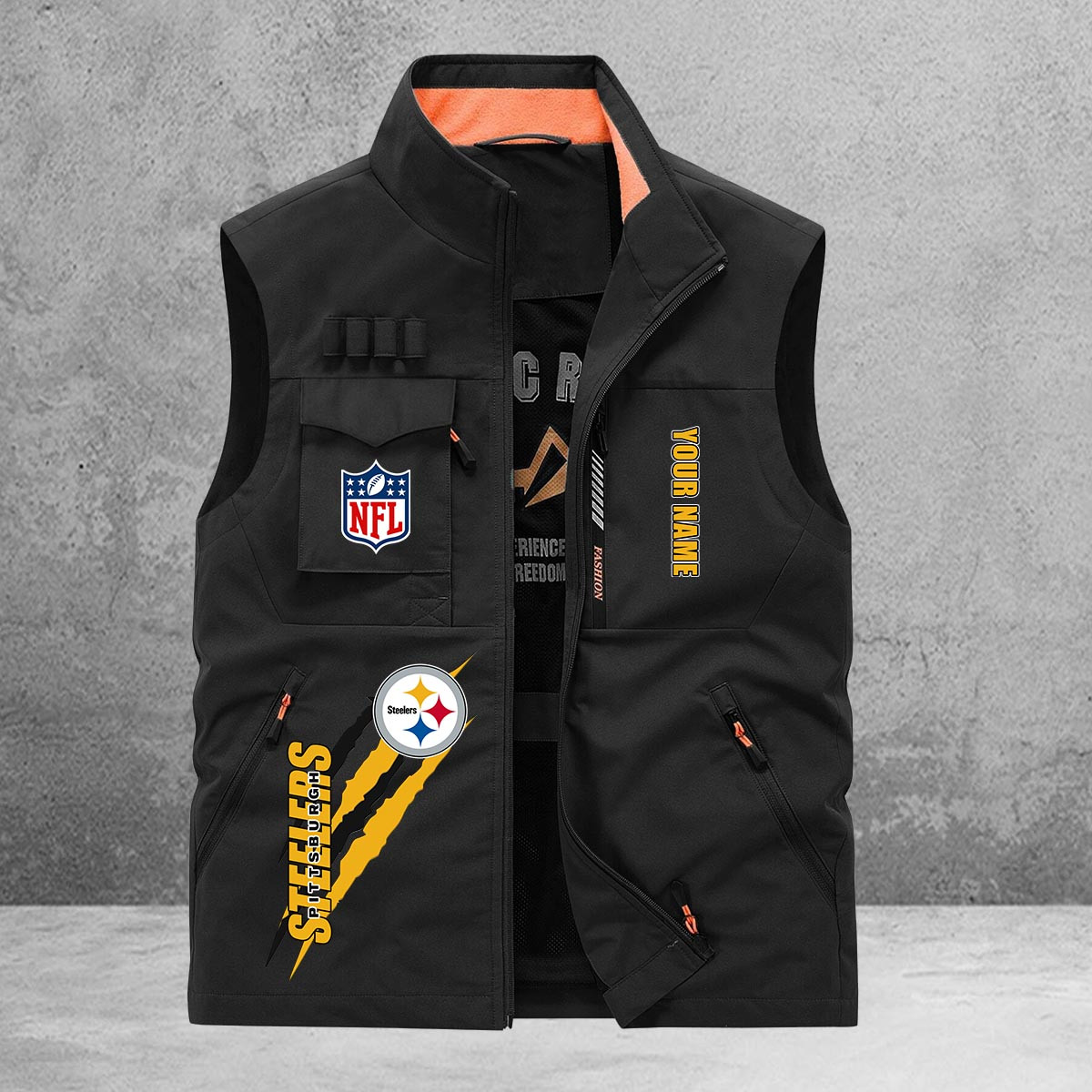 Pittsburgh Steelers Fishing Vest