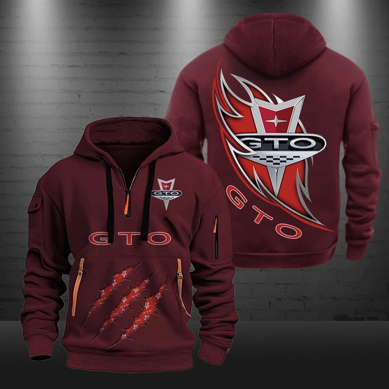 Pontiac GTO New Zip Hoodie 0472 Multicolor