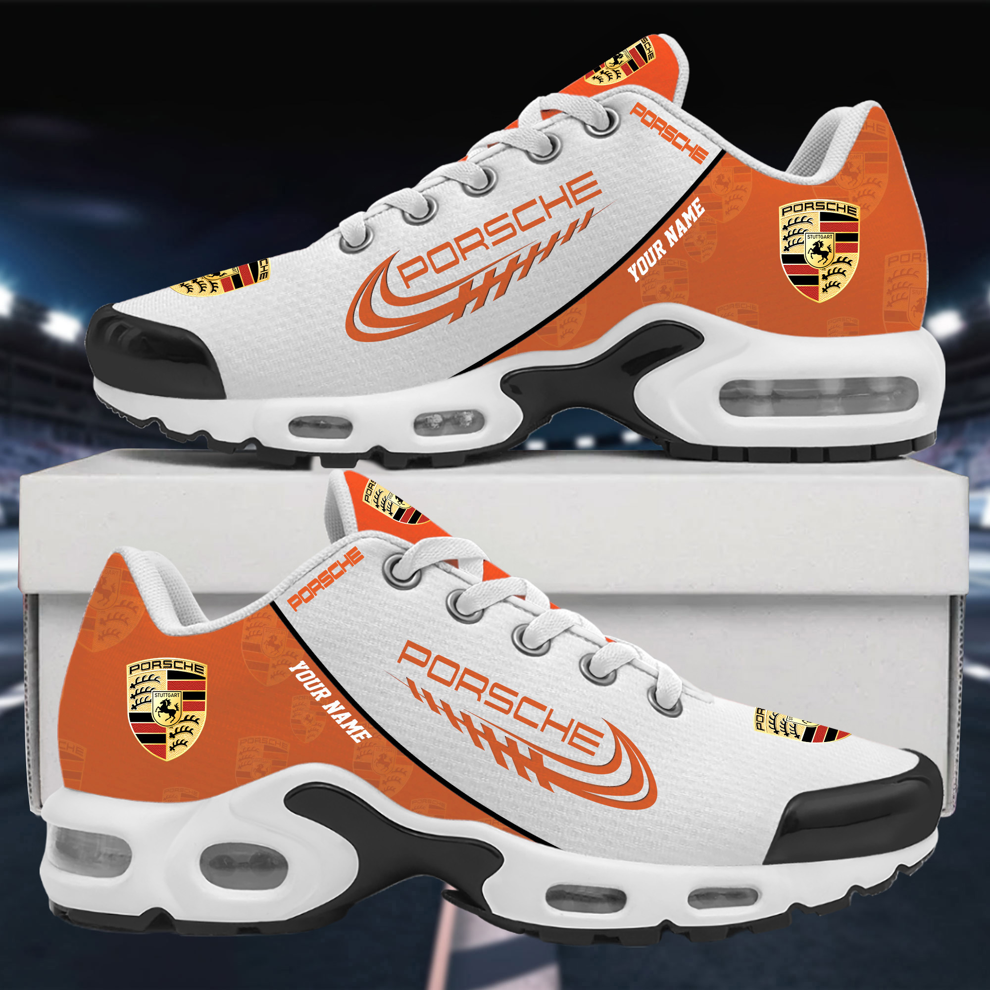Porsche Custom Name Sport Shoes VS4