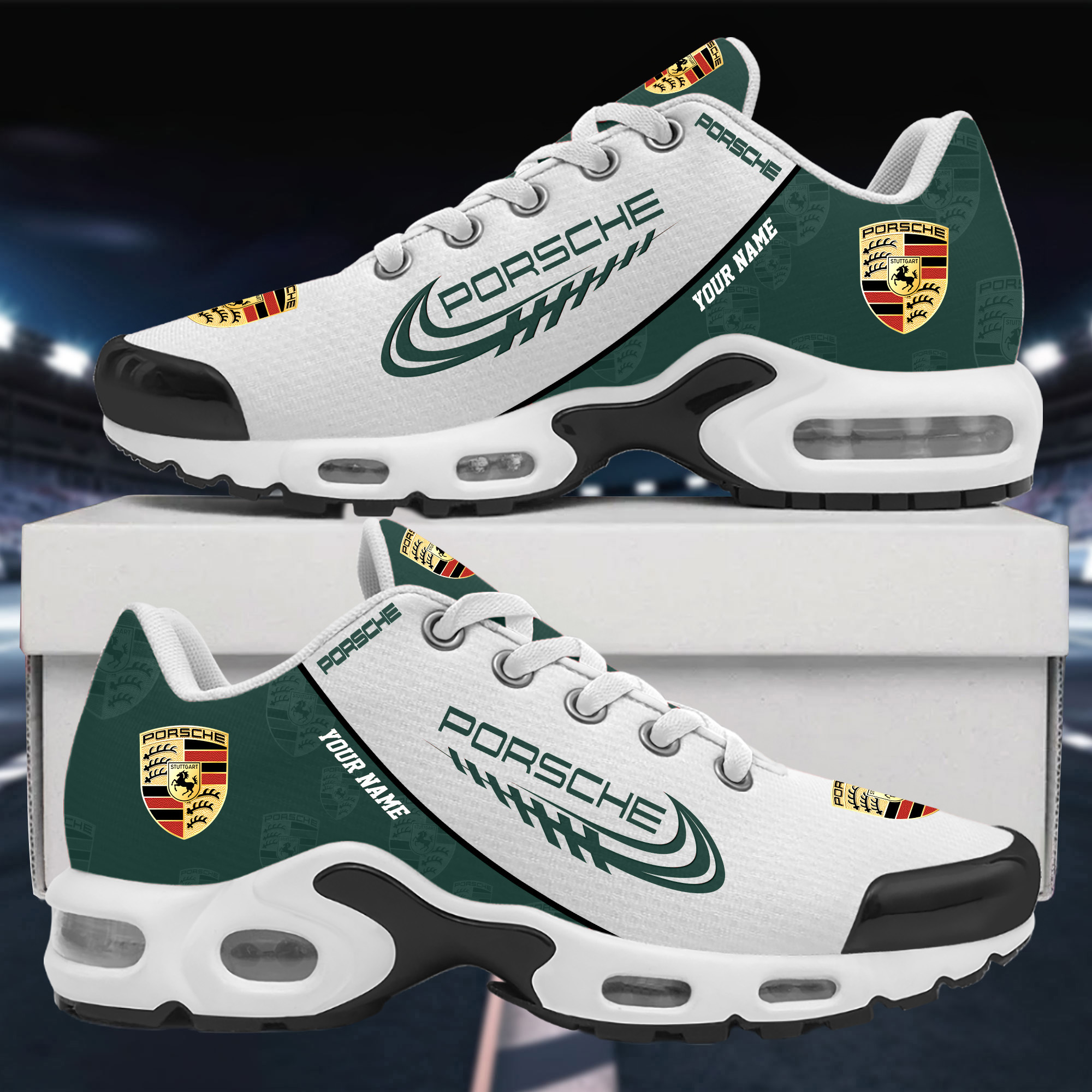 Porsche Custom Name Sport Shoes VS40