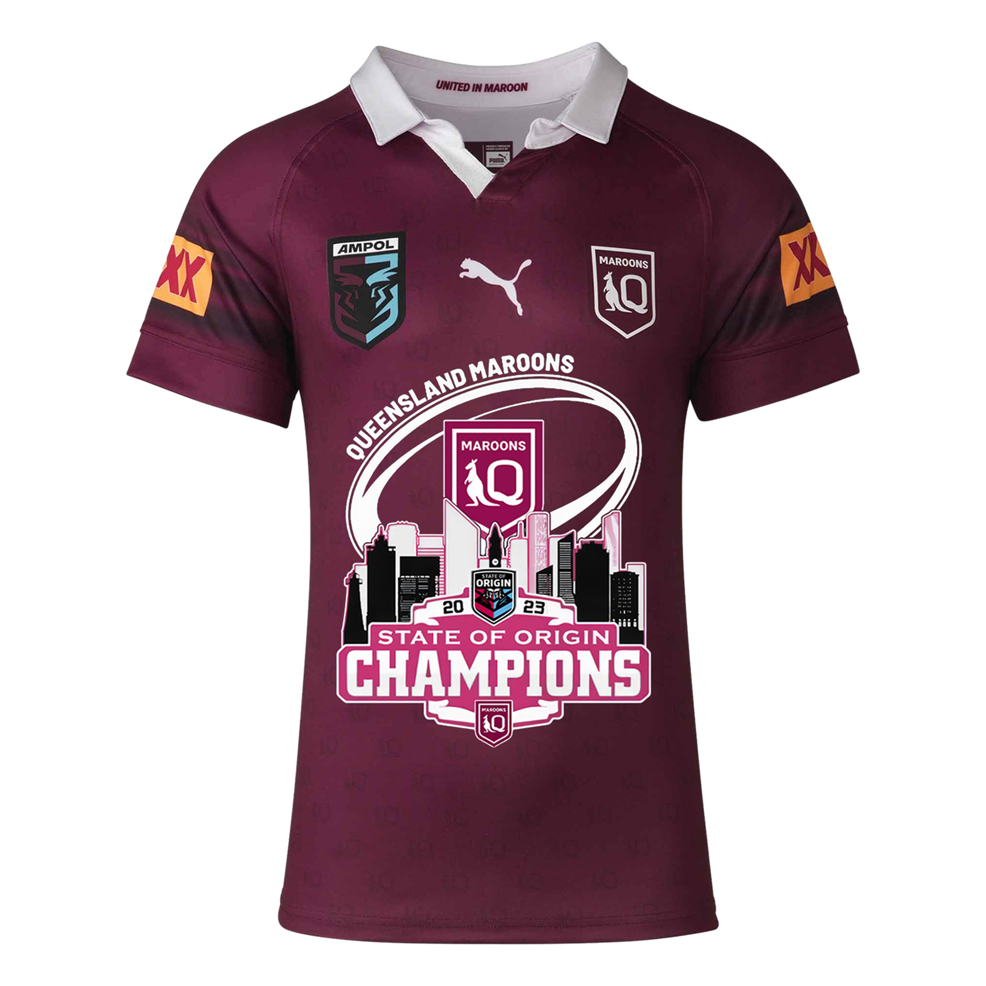 Queensland Maroons Champions 2023 Premium Jersey
