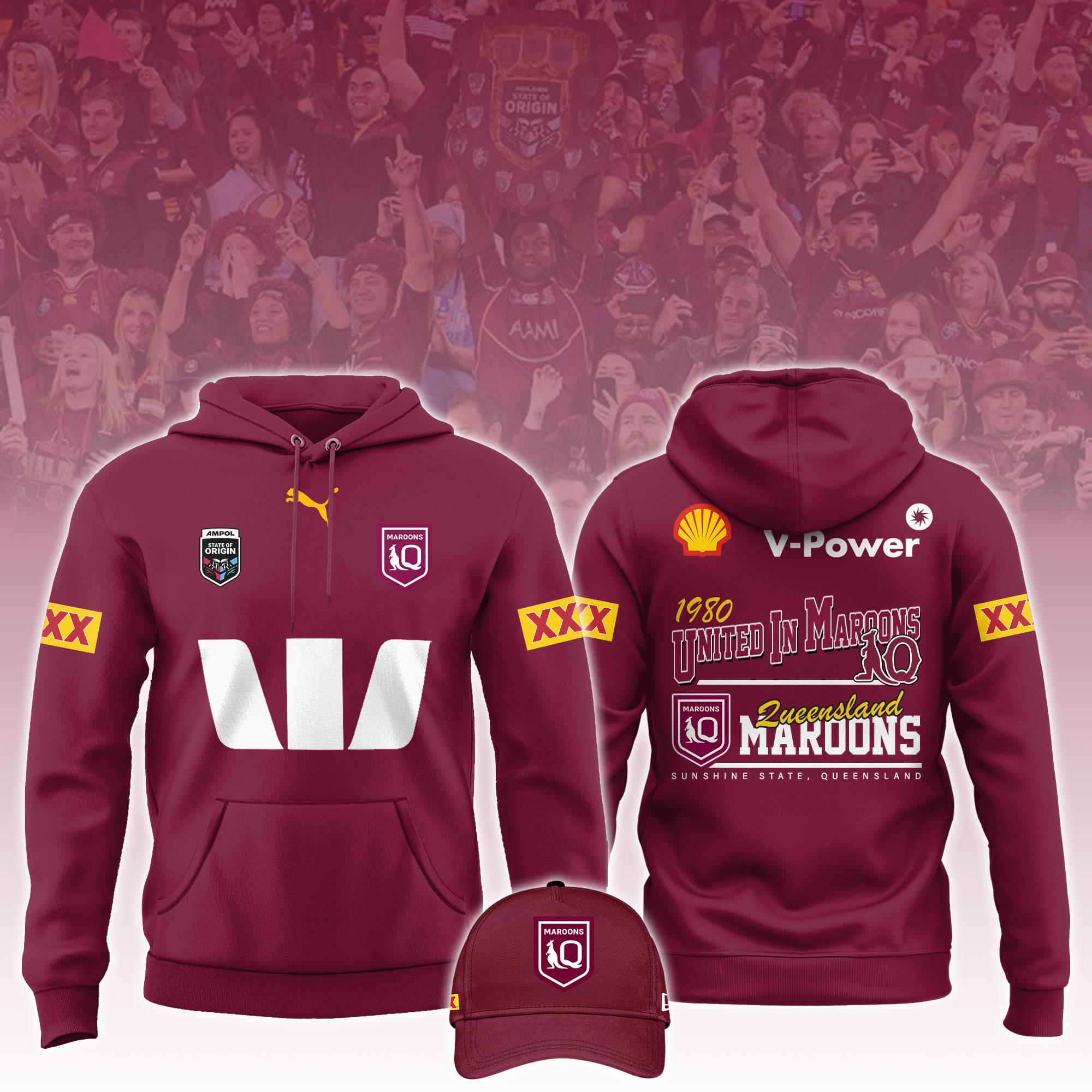 Queensland Maroons Hoodie