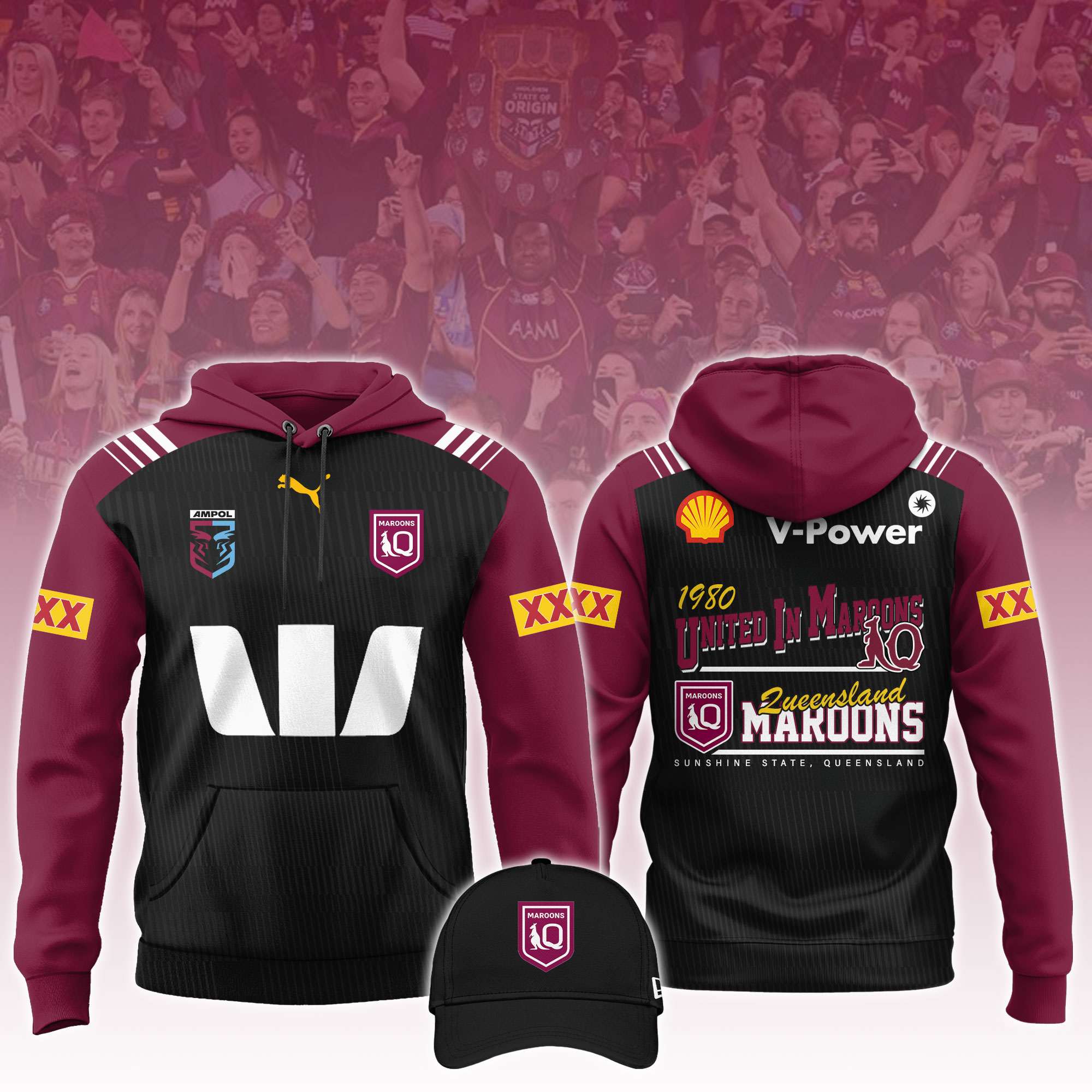Queensland Maroons Hoodie