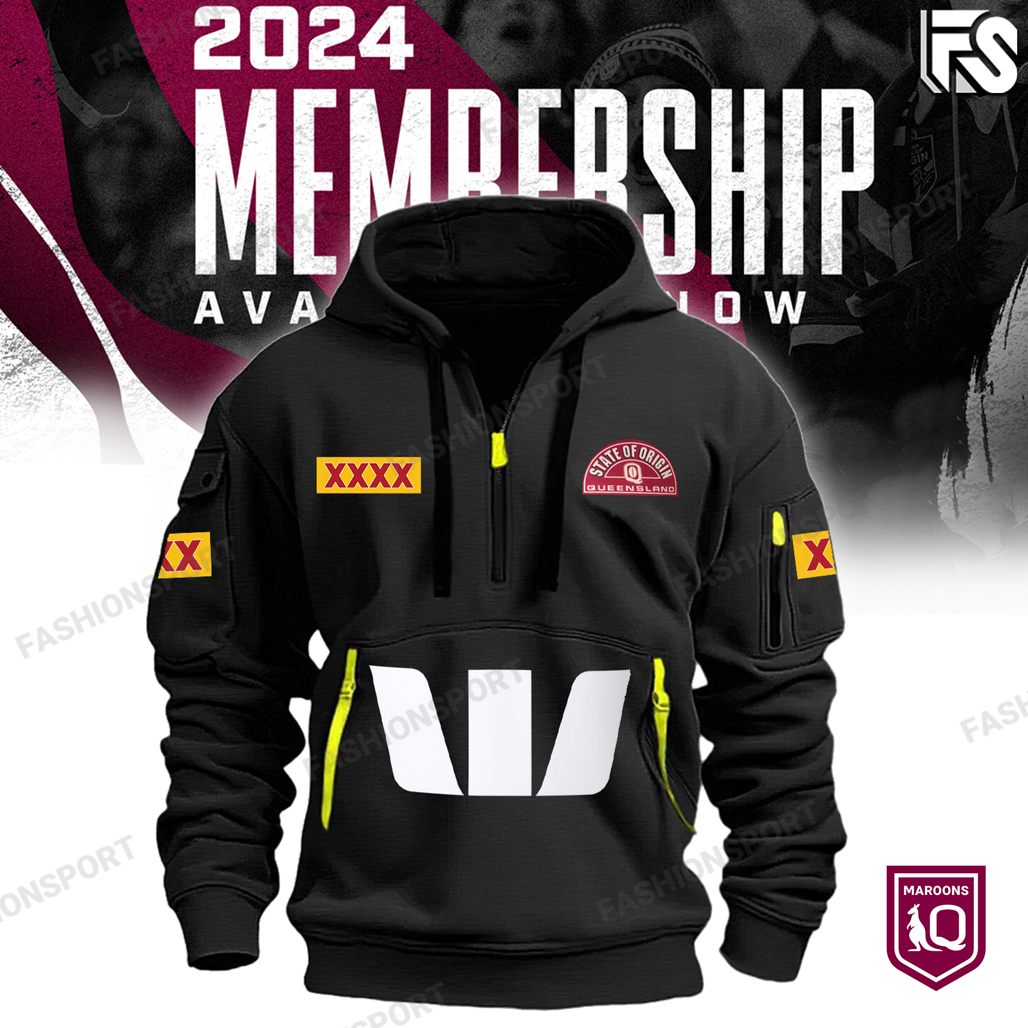 Queensland Maroons new hoodie