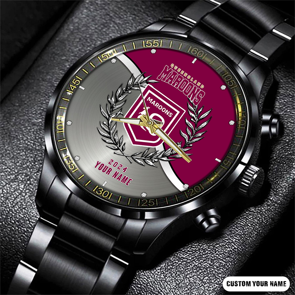 Queensland Maroons Watch Fashion Custom Name LIMITED NEW