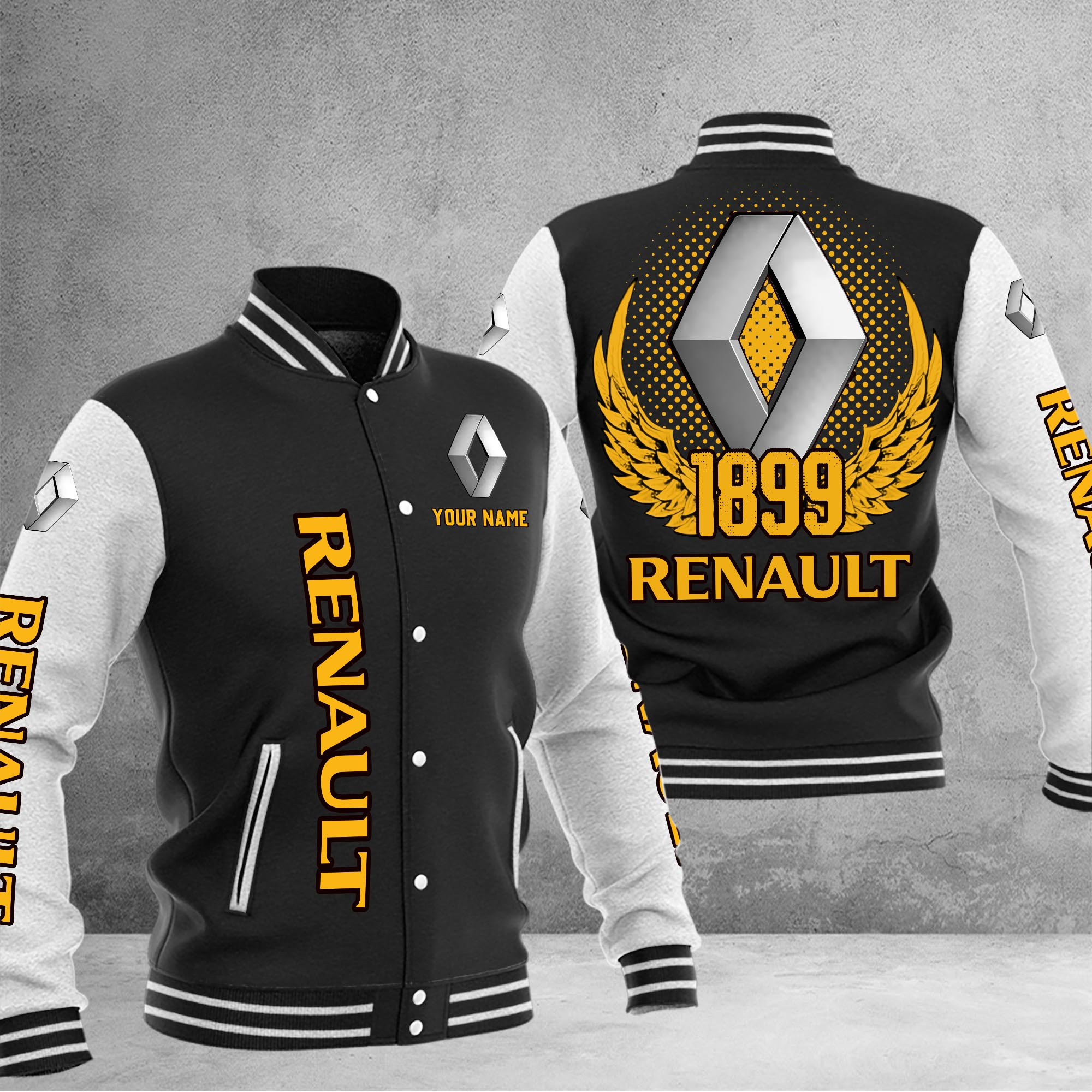 Renault DMHJ1074 Baseball Jacket Multicolor