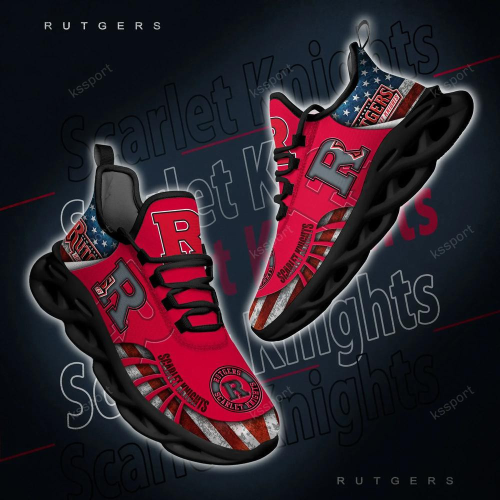 Rutgers Scarlet Knights Max Soul Clunky Shoes