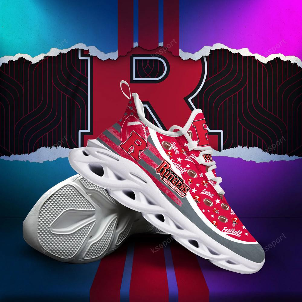 Rutgers Scarlet Knights Max Soul Clunky Sneakers