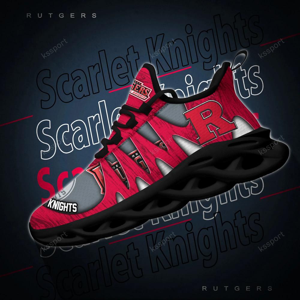 Rutgers Scarlet Knights Max Soul Shoes, Running Sneakers