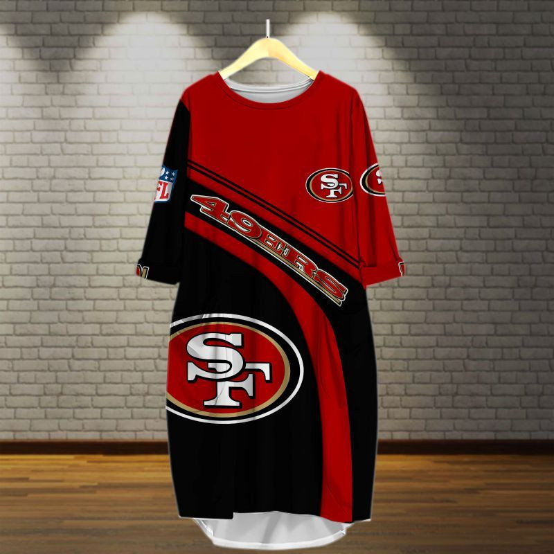 San Francisco 49ers All Over Print Caftan3404