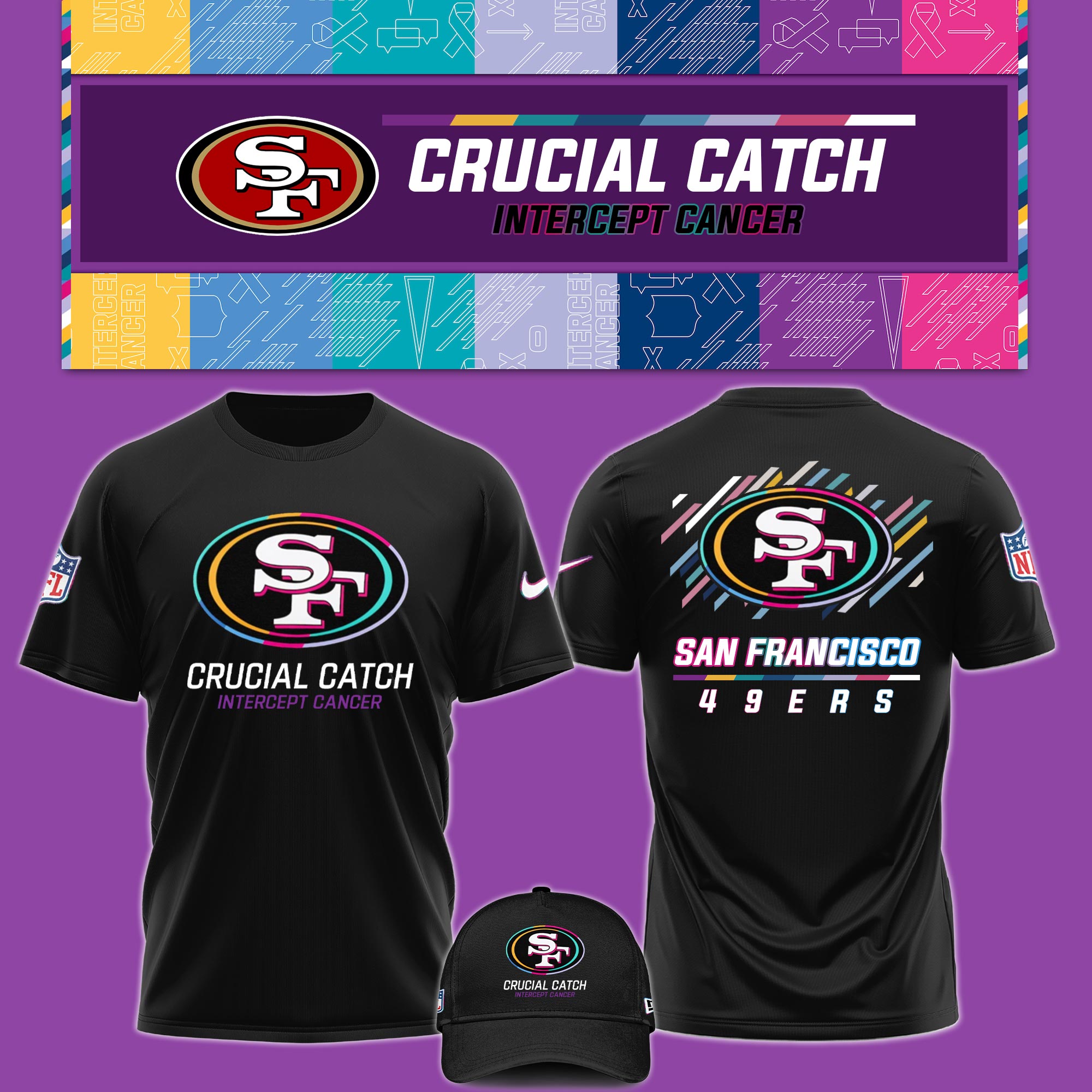 San Francisco 49ers Crucial Catch Hoodie