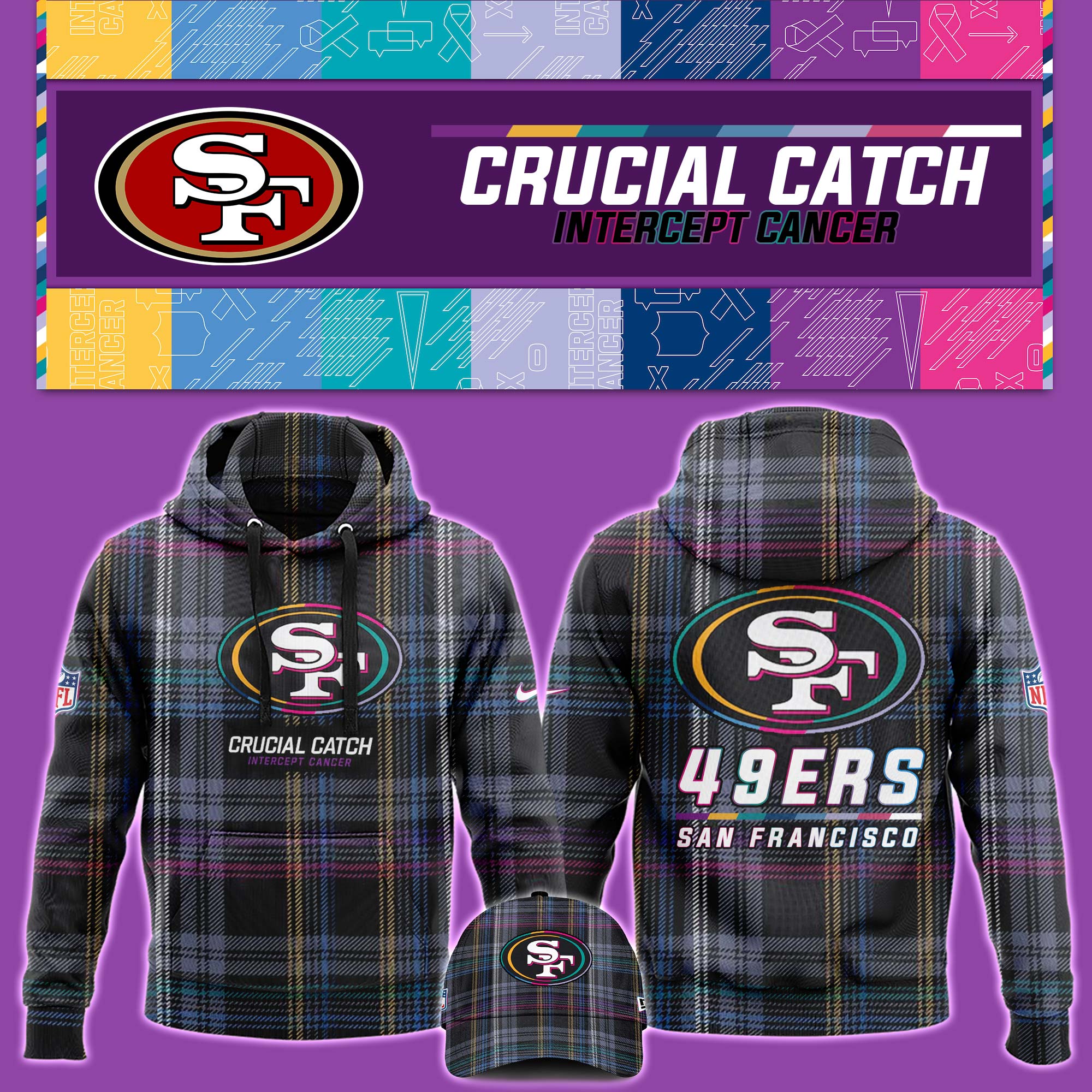 San Francisco 49ers Crucial Catch Hoodie