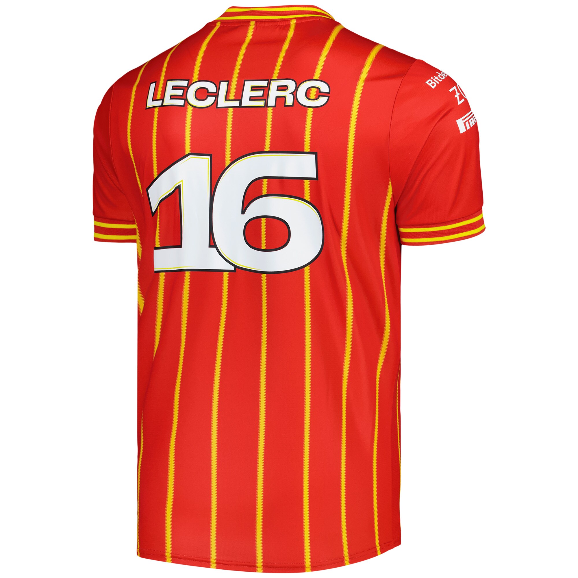 Scuderia Ferrari Team Charles Leclerc Soccer Jersey