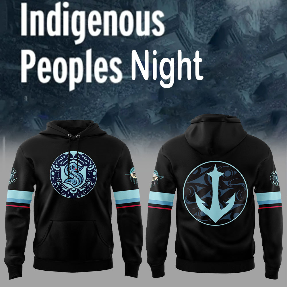 Seattle Kraken Indigenous Peoples Night Hoodie+NT05112401ID10DS11