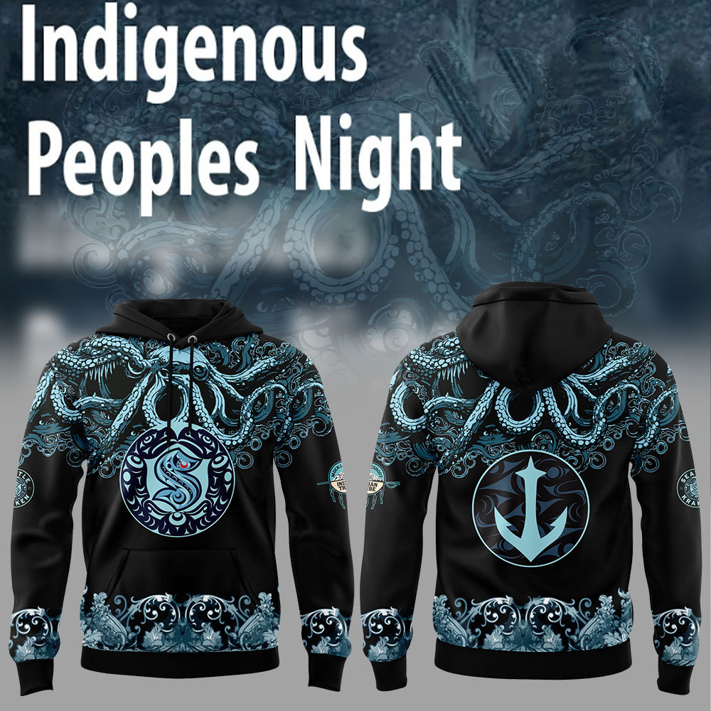 Seattle Kraken Indigenous Peoples Night Hoodie+NT07112410ID10DS11