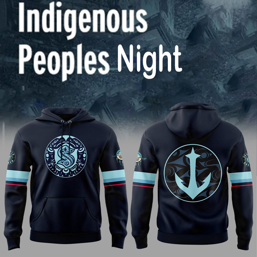 Seattle Kraken Indigenous Peoples Night Hoodie +NT05112403ID10DS11