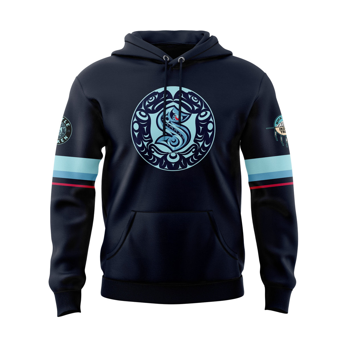 Seattle Kraken Indigenous Peoples Night Hoodie +NT05112403ID10DS11