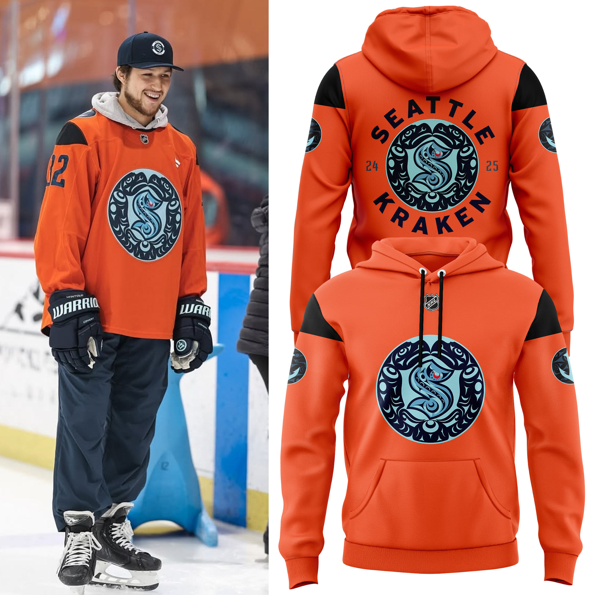 Seattle Kraken Indigenous Peoples Night Hoodie