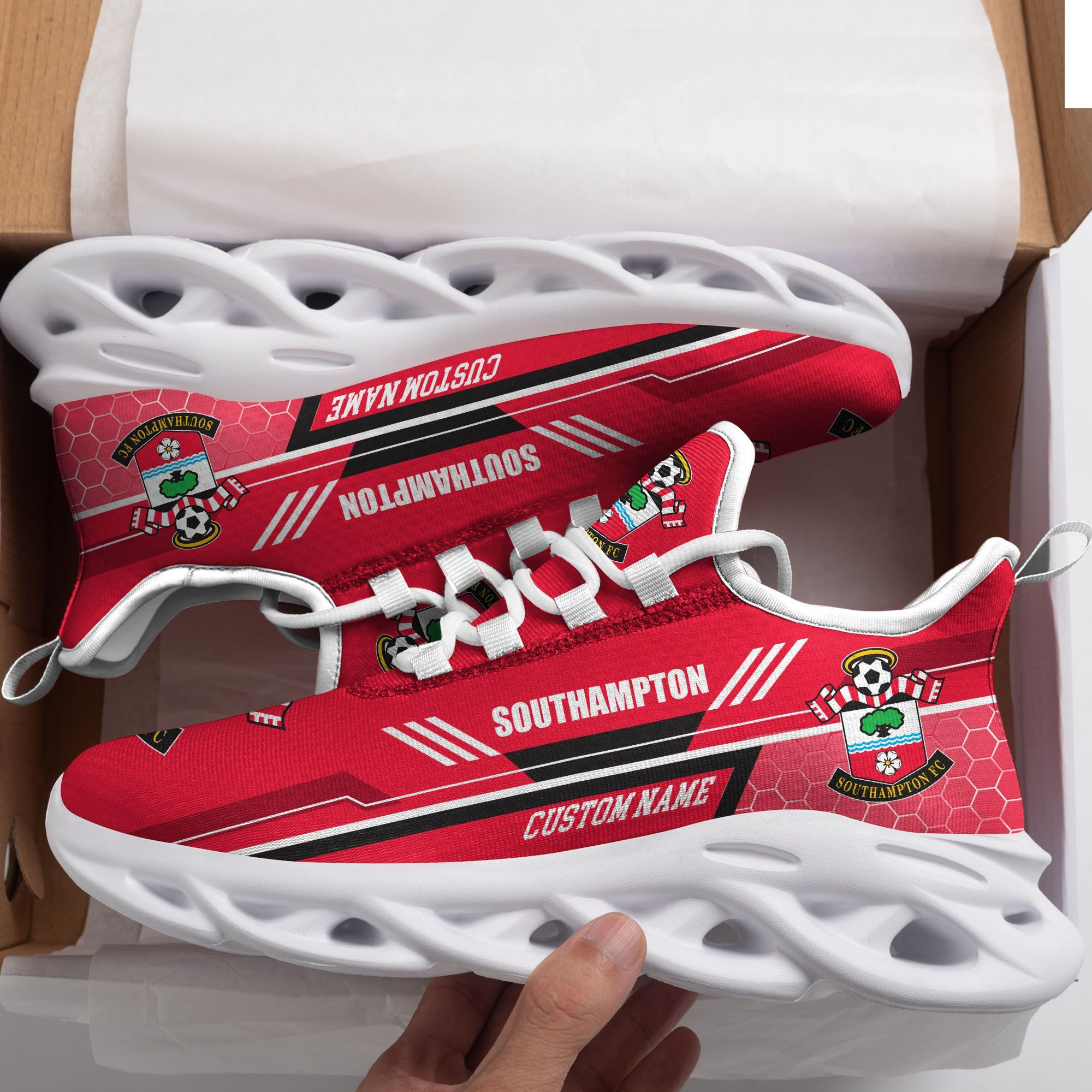 Southampton Custom Personalized Max Soul Sneakers Shoes