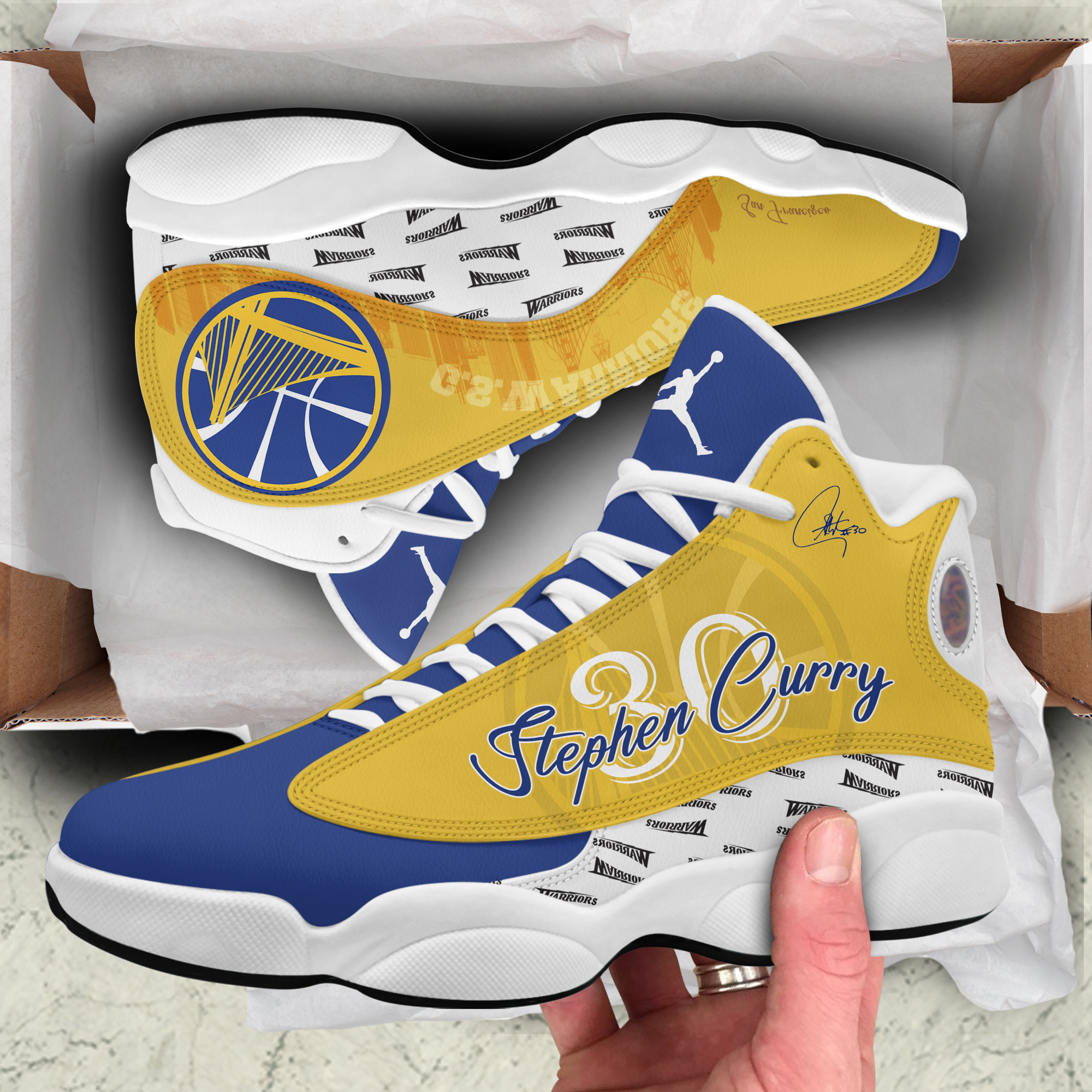 Stephen Curry GSW Premium Shoes J13