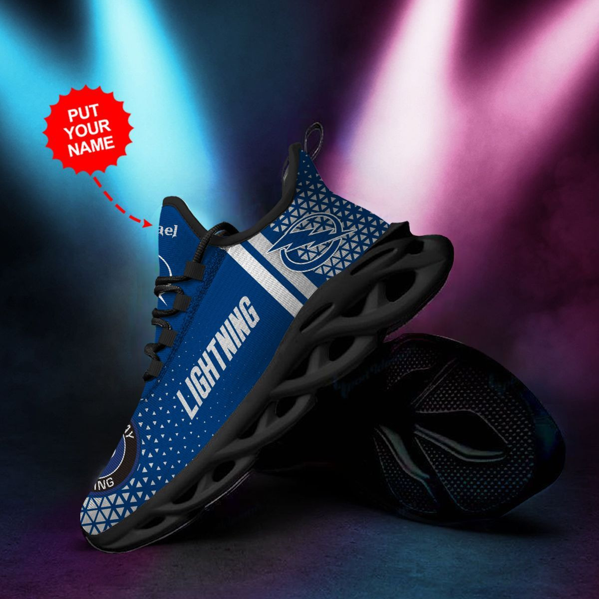 Tampa Bay Lightning Custom Personalized Max Soul Sneakers Shoes