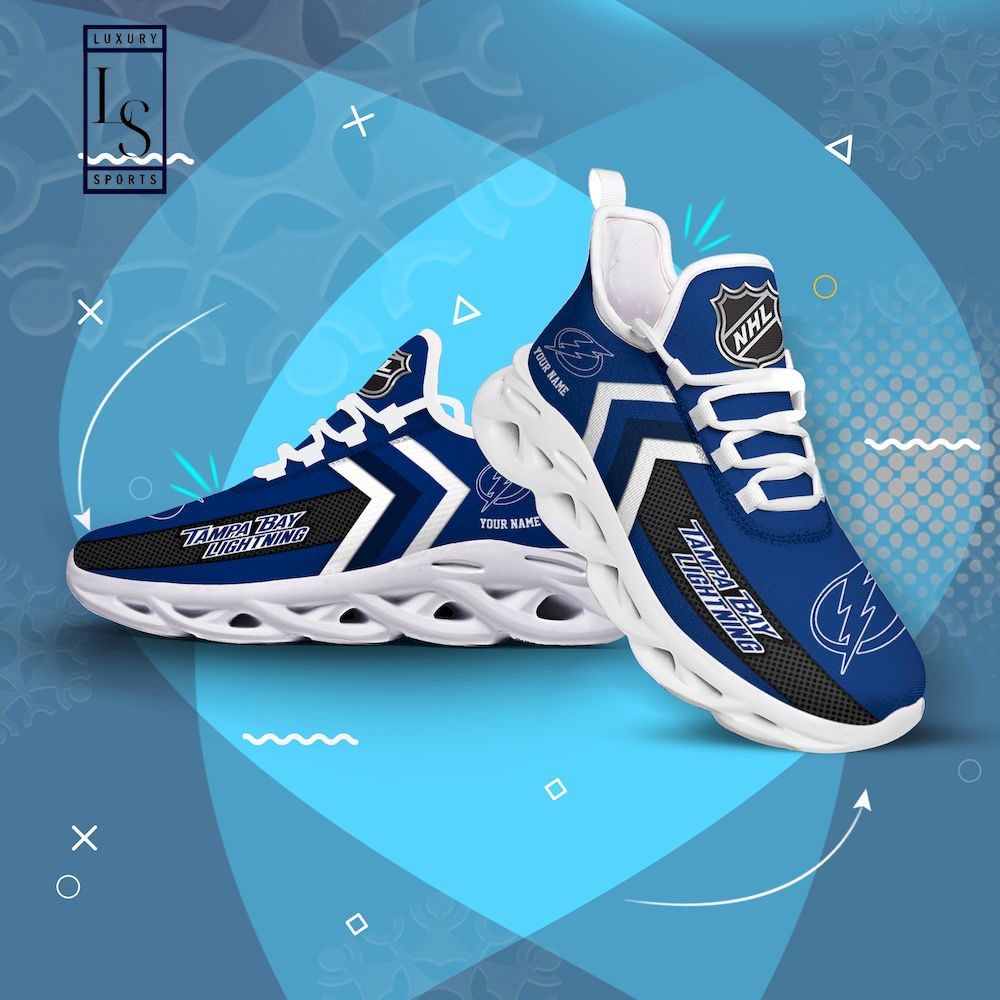Tampa Bay Lightning NHL Personalized Max Soul Shoes