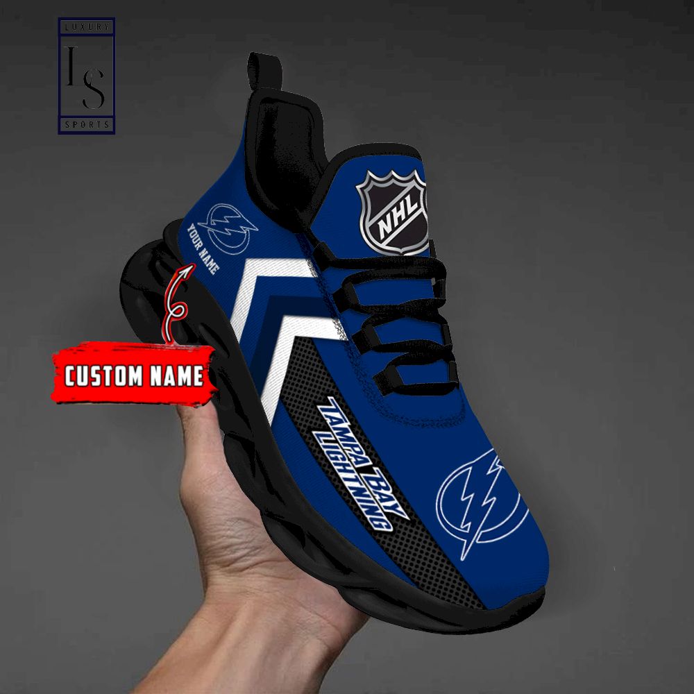 Tampa Bay Lightning NHL Personalized Max Soul Shoes
