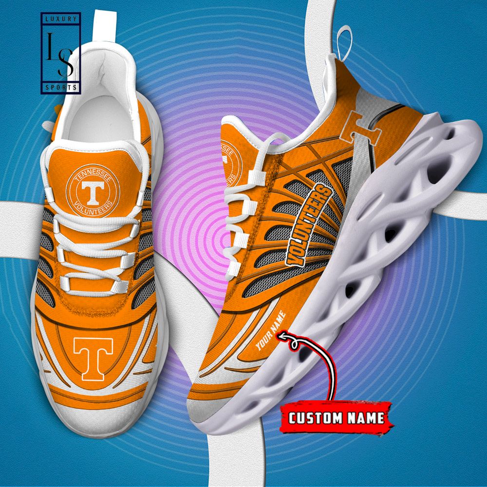 Tennessee Volunteers Custom Name Max Soul Shoes