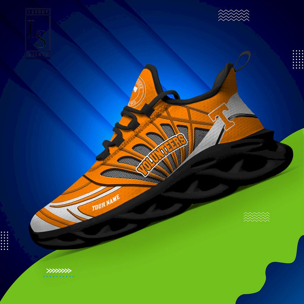 Tennessee Volunteers Custom Name Max Soul Shoes