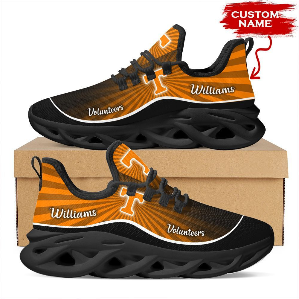 Tennessee Volunteers Custom Name Personalized Max Soul Sneakers Shoes