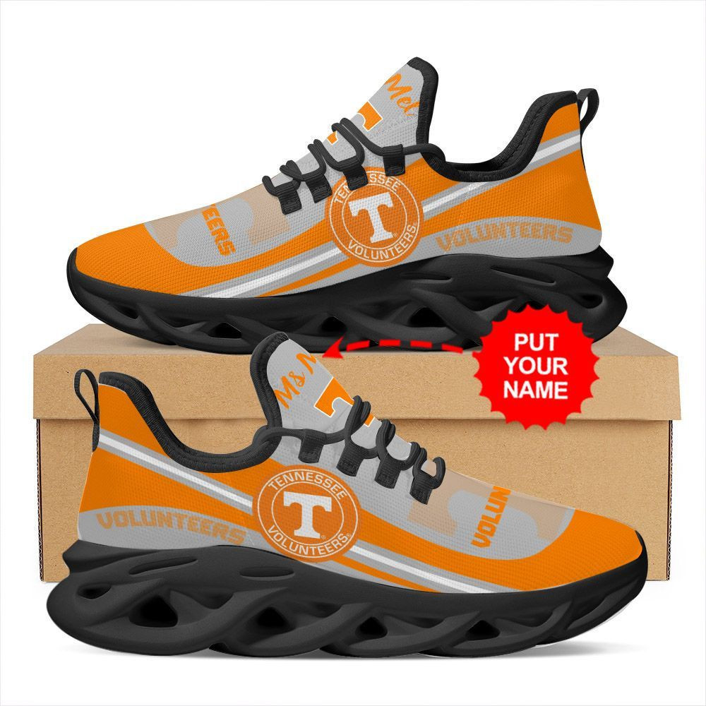 Tennessee Volunteers Custom Name Personalized Max Soul Sneakers Shoes