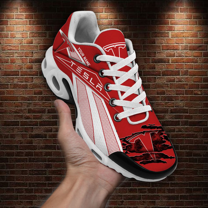 Tesla Custom Name Sport Shoes VS12