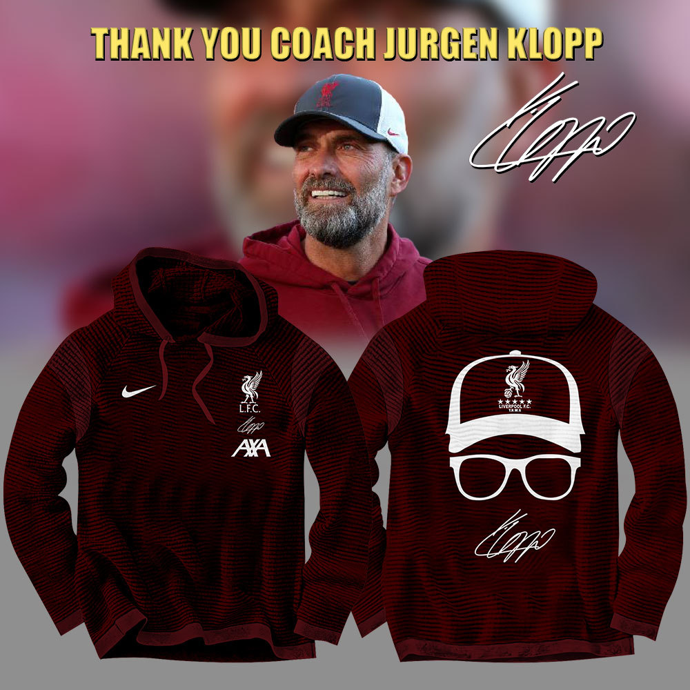 Thank You Coach Jurgen Klopp Hooded -SP29012410ID10DS10